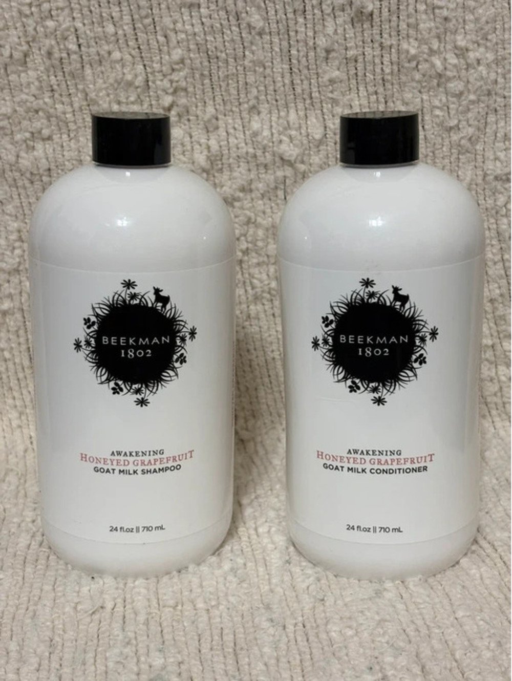Beekman 1802 Awakening Honeyed Grapefruit Goat Milk 24 oz shampoo & conditioner